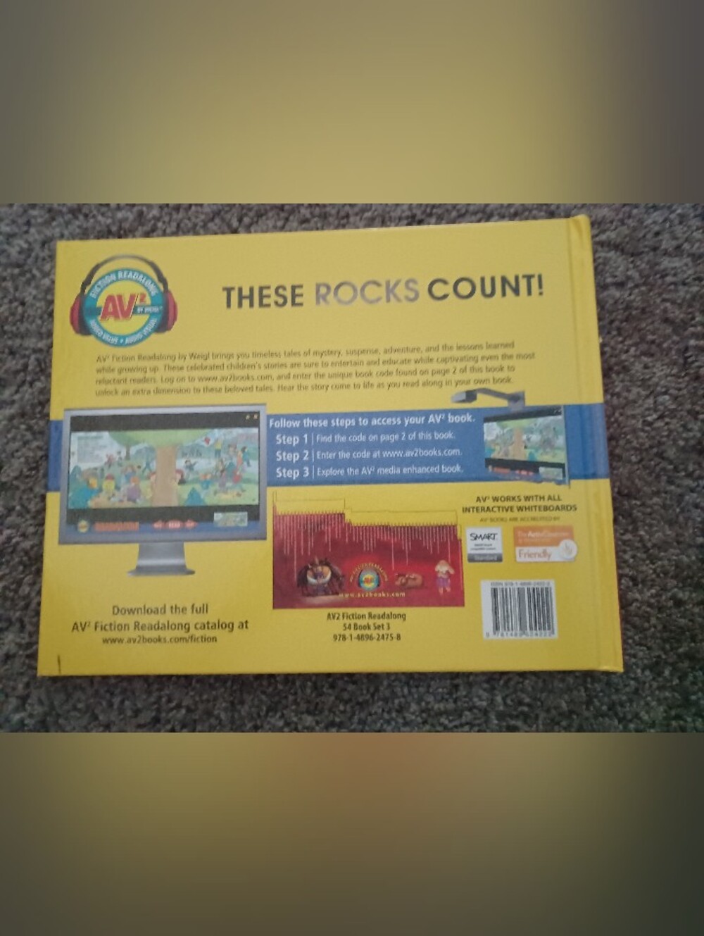 These Rocks Count! Kids Picture Book - Picture 2 of 2